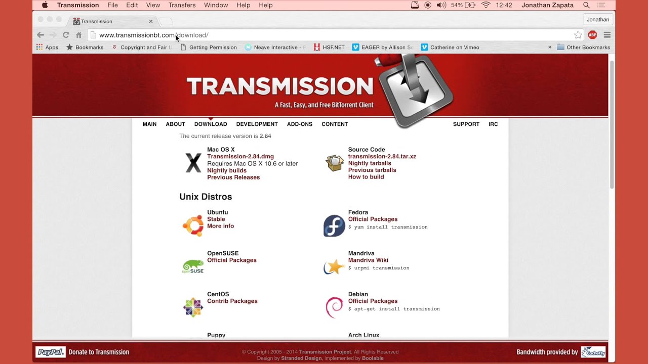 use transmission for mac
