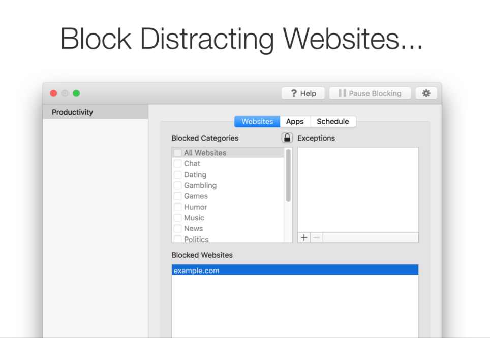 site blocker app for mac